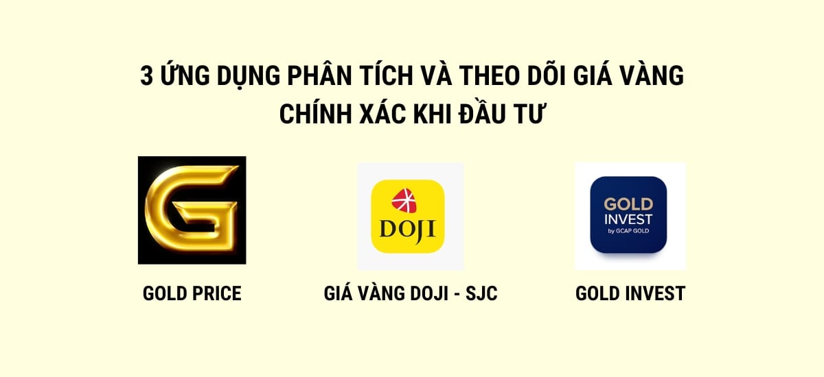 Cách trade đầu tư vàng ngắn hạn: 3 ứng dụng phân tích và theo dõi giá vàng chính xác khi đầu tư