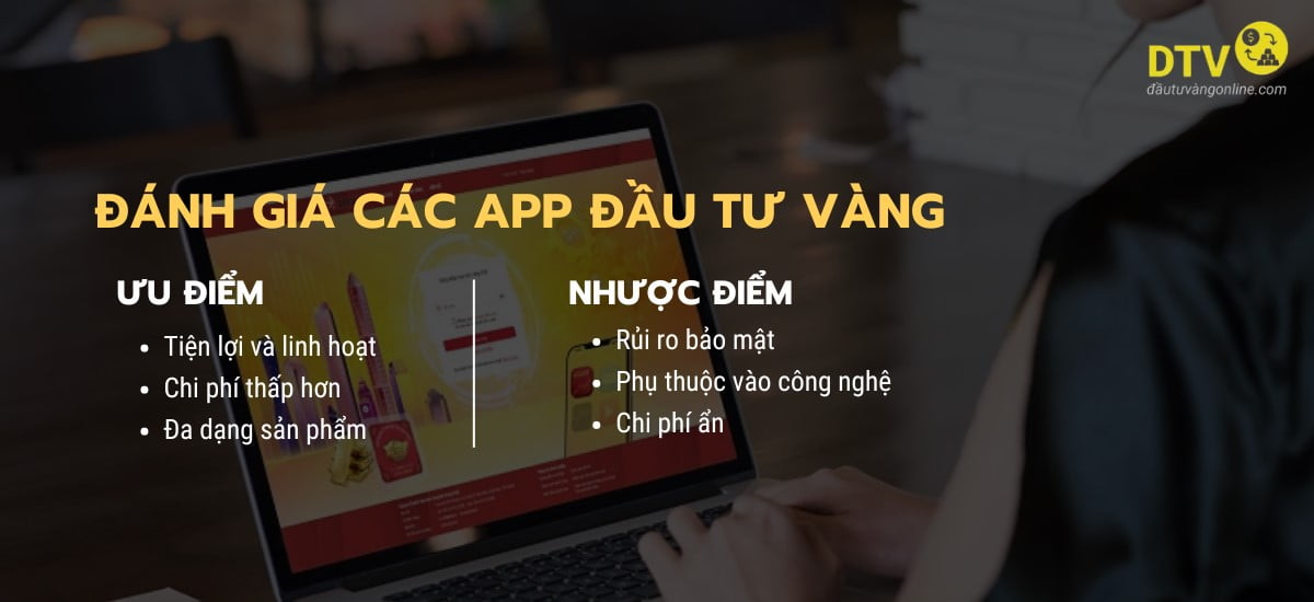 app dầu tư vàng