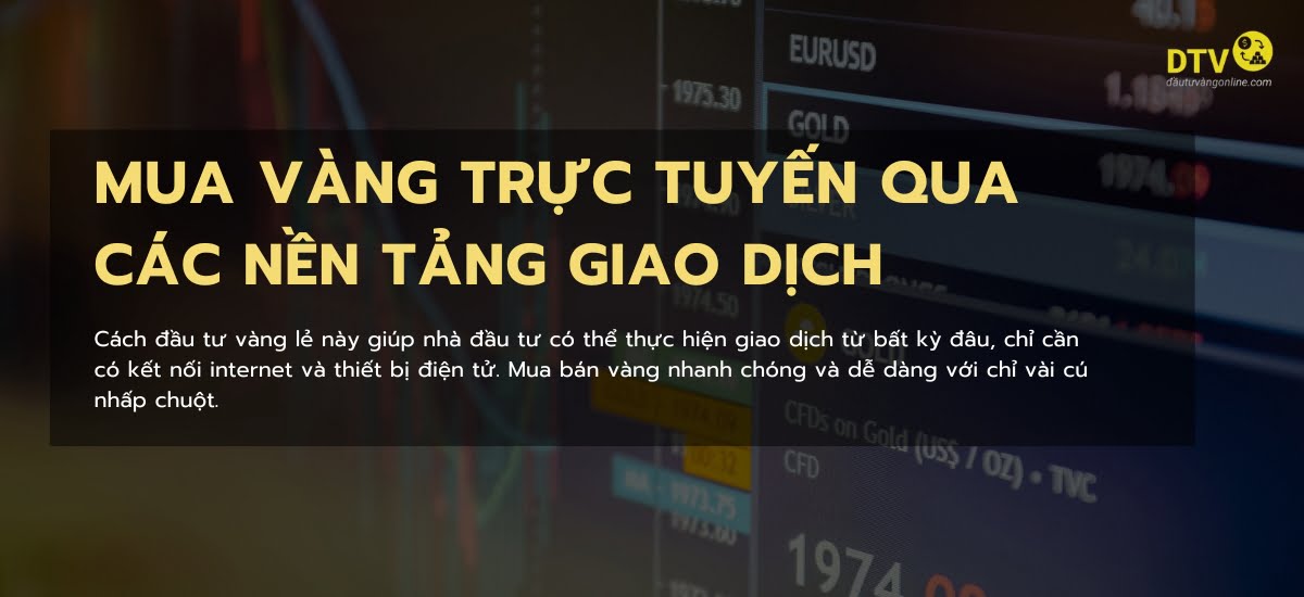 cách đầu tư vàng lẻ