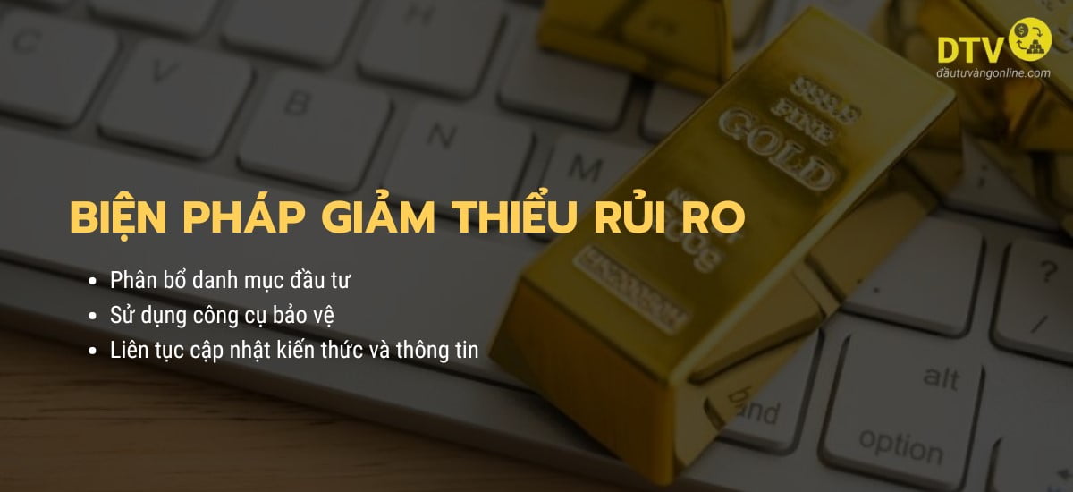 Rủi ro khi đầu tư vàng